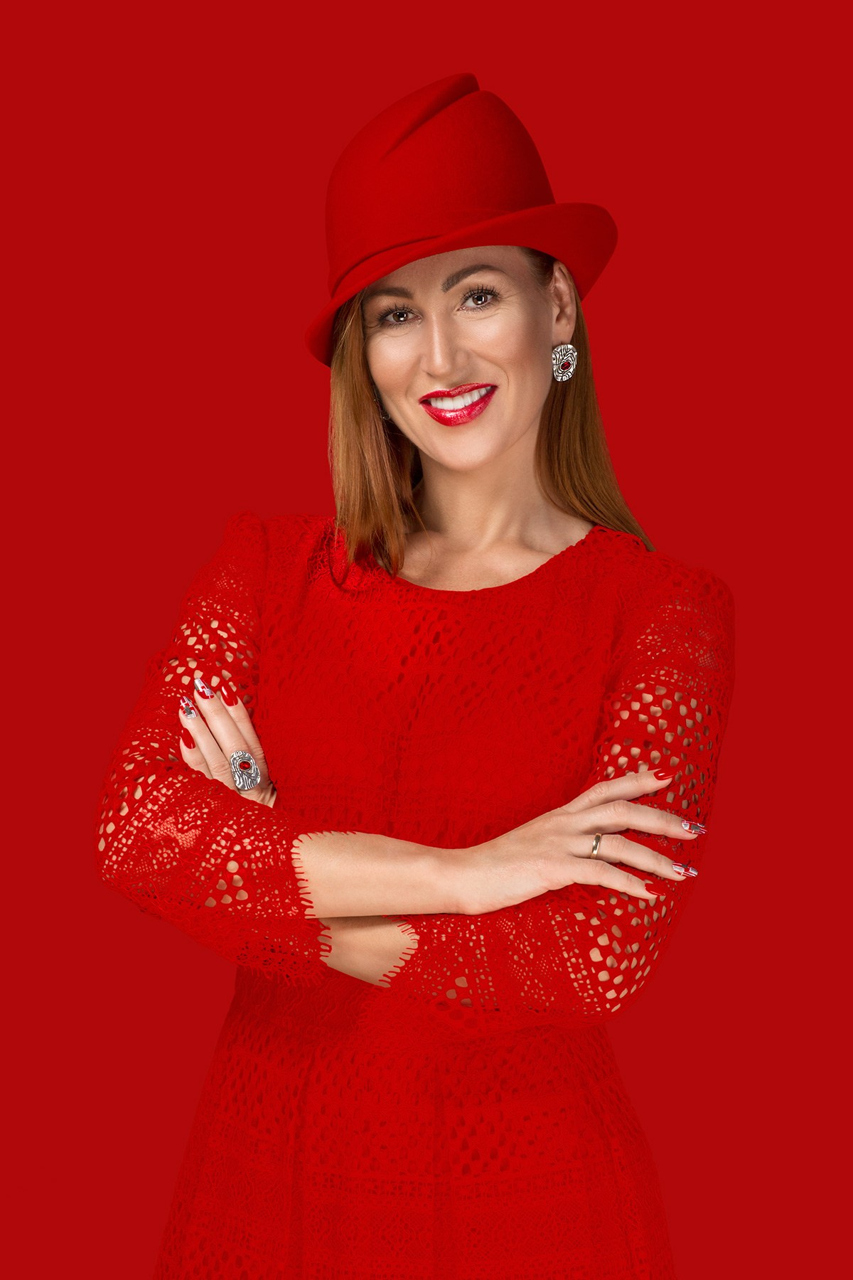 Леди в красном. Креативный фотограф Олеся Булгакова — официальный сайт