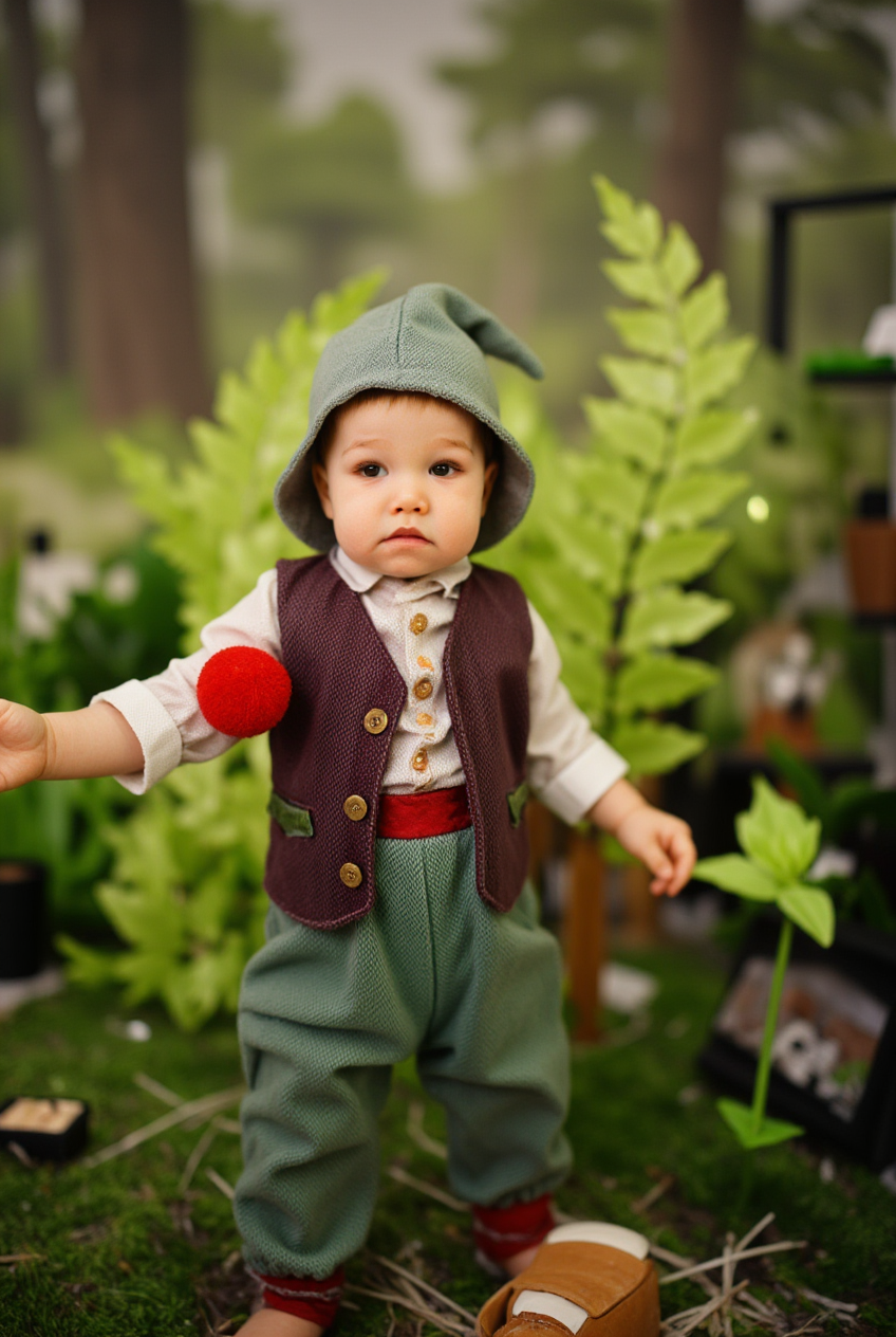 Фотосессия в Сказочном Лесу. Детская Фотостудия ГОДОВАСИКИ в Санкт-Петербурге фотосесия на годик