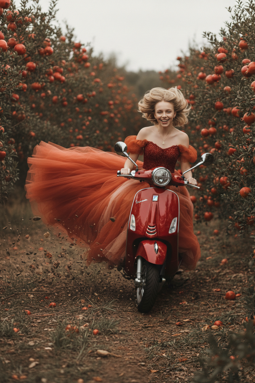 В гранатовом саду. Шаблоны и дизайны выпускных альбомов и фотокниг