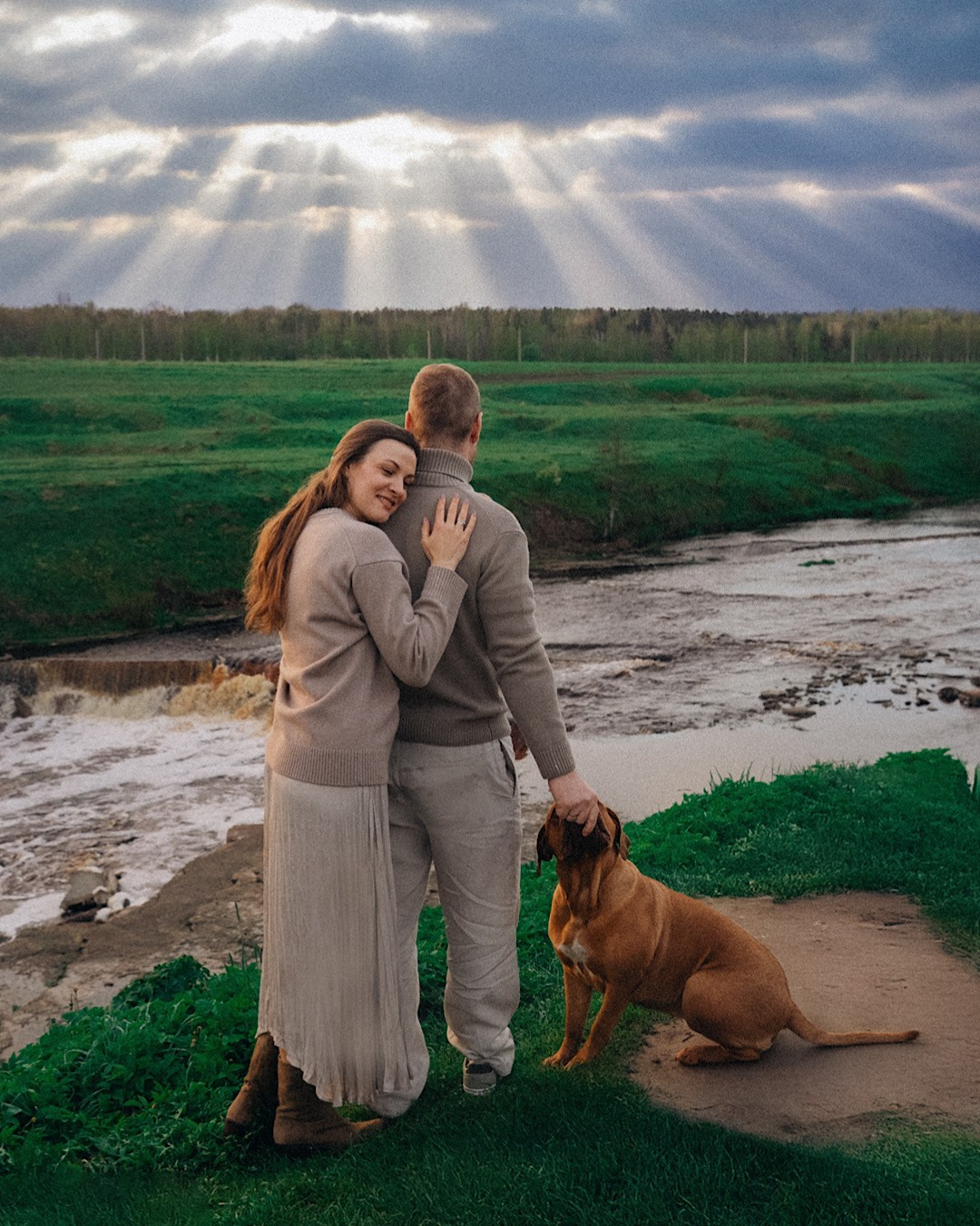 Оксана, Иван и Мандаринка. Фотограф анималист в Москве и Санкт-Петербурге Свиридова Анна