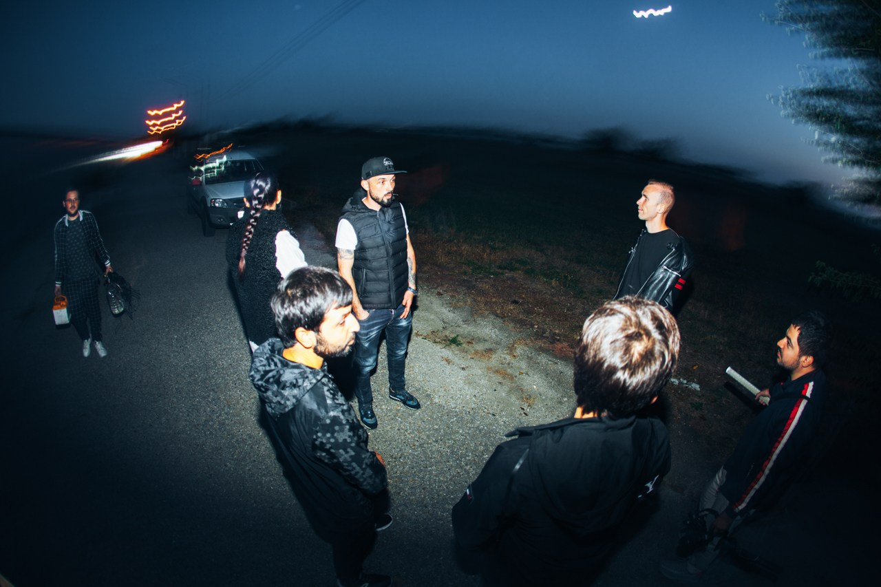 Бэкстейдж съемка рекламы. Фотограф Денис Денисов