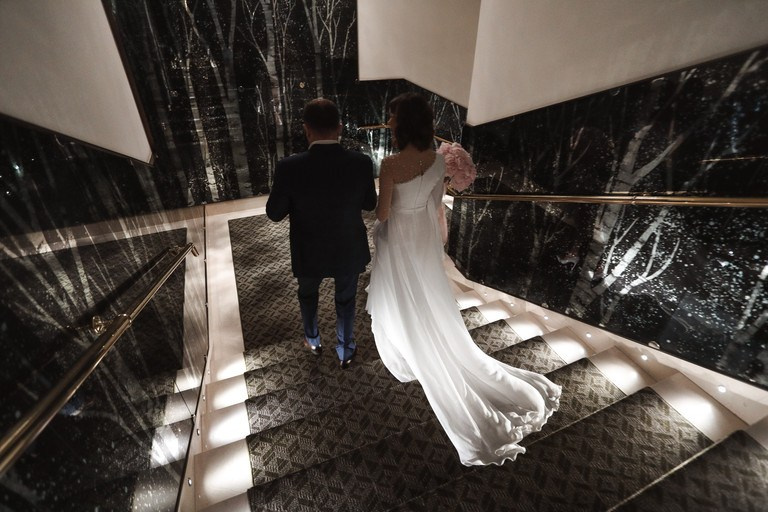 Свадьба байкеров в ресторане «Дворянское гнездо». Kirillova Studio — мастерская декора и событий Юли Кирилловой