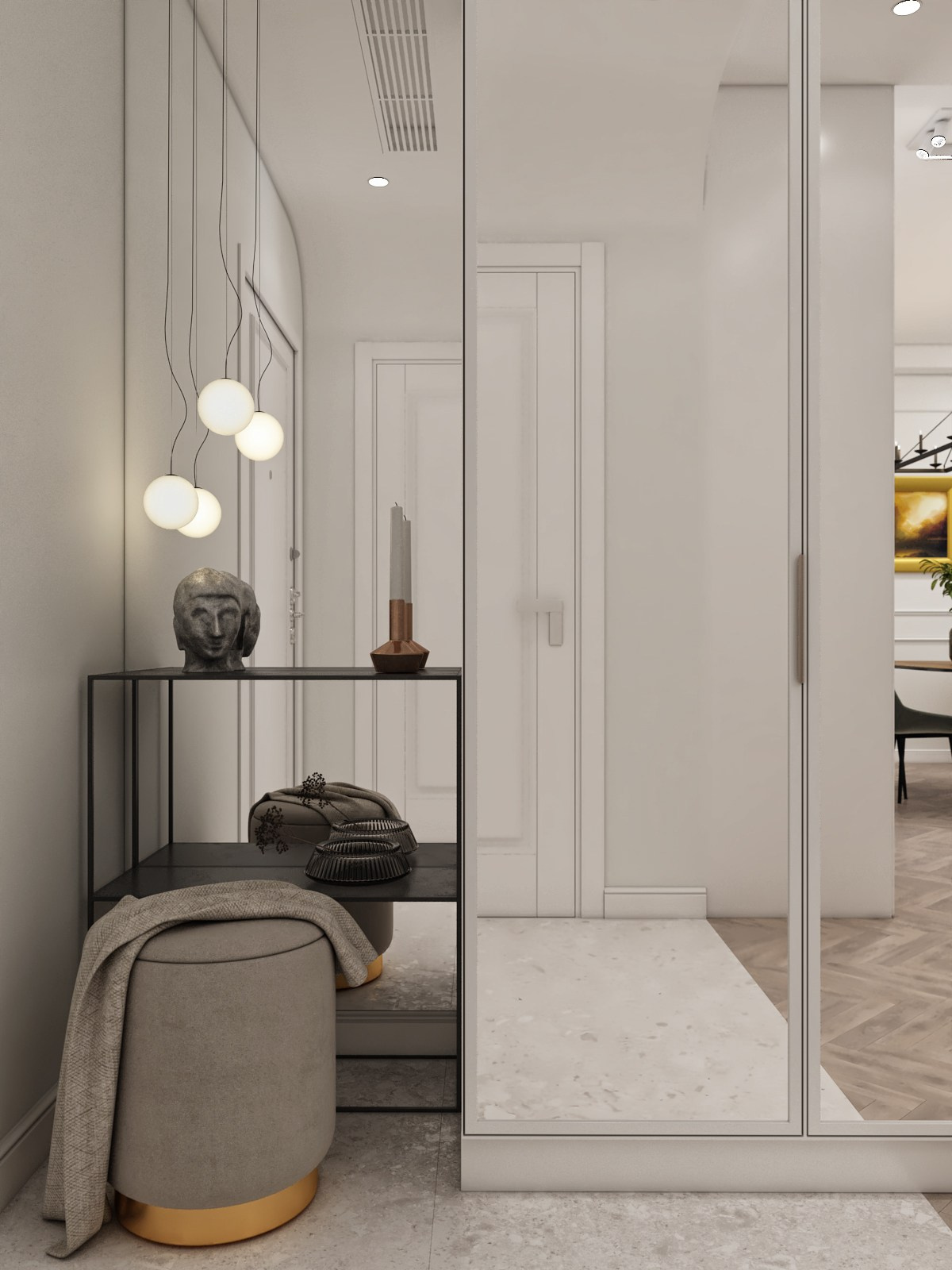 Квартира ЖК Аквамарин, г. Владивосток. Дизайн-проекты жилых и общественных пространств во Владивостоке