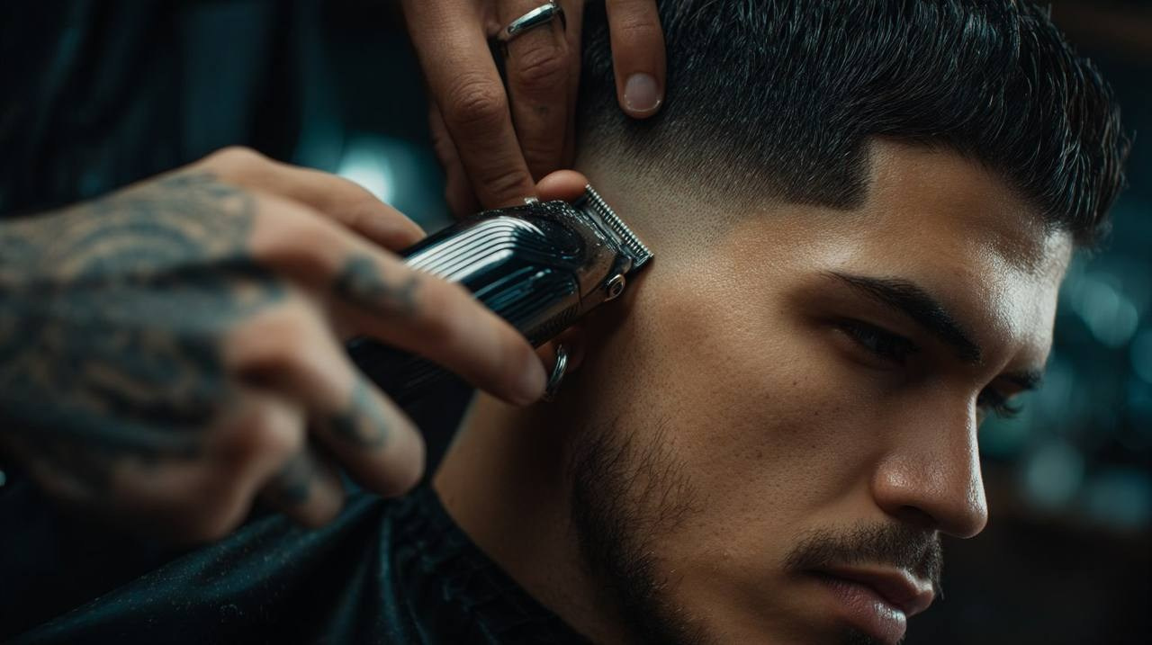 Визуальная концепция для барбершопа. Ekaterina Kiral — Visual Branding & AI Creation