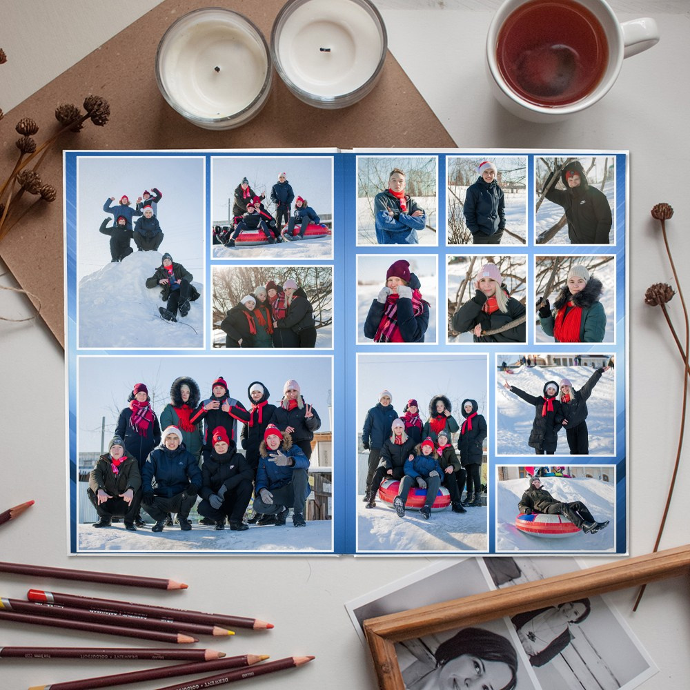 10 разворотов 9кл. Детский, семейный и школьный фотограф Светлана Волжанина