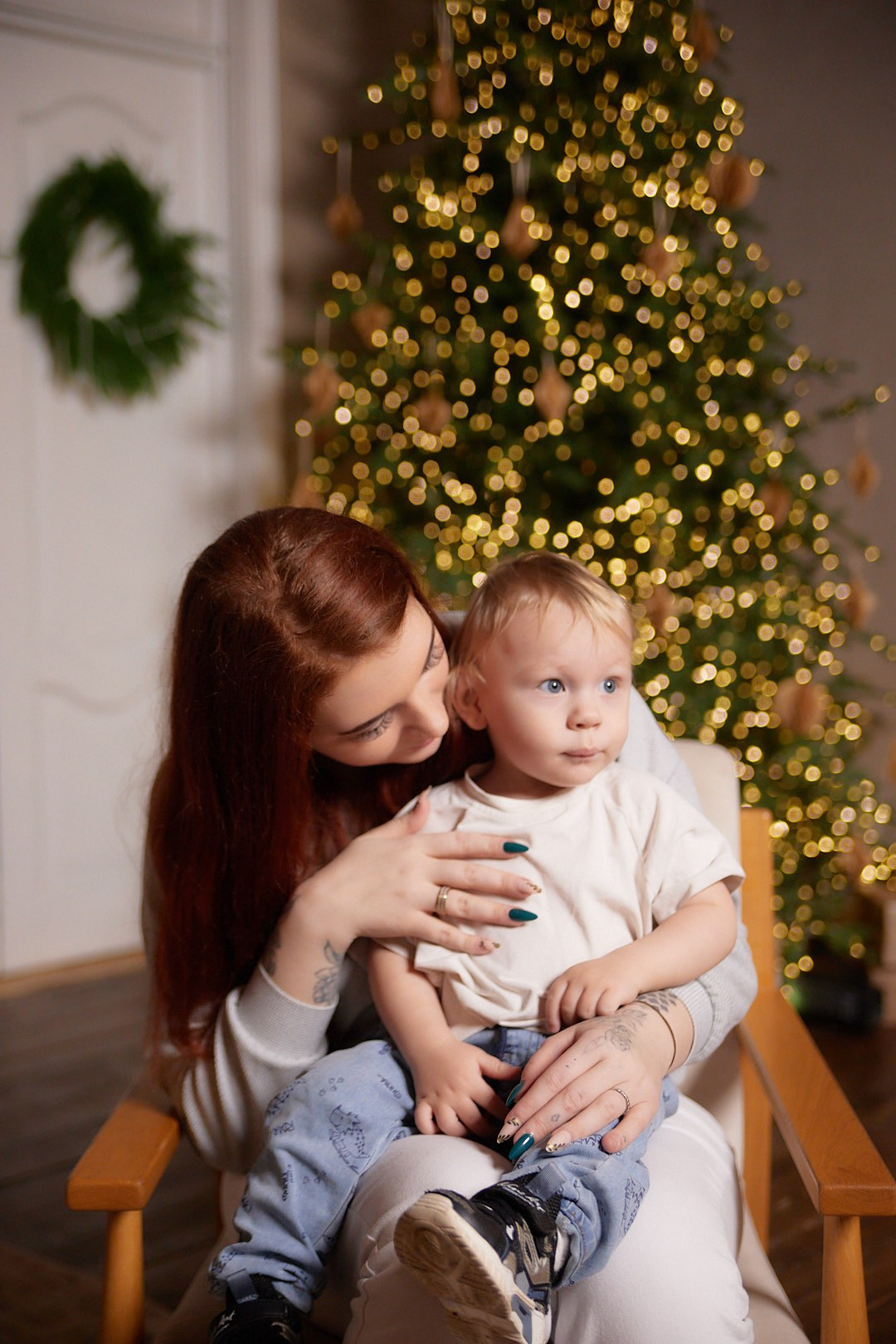 Диана с сыном. Фотограф Никонова Софья