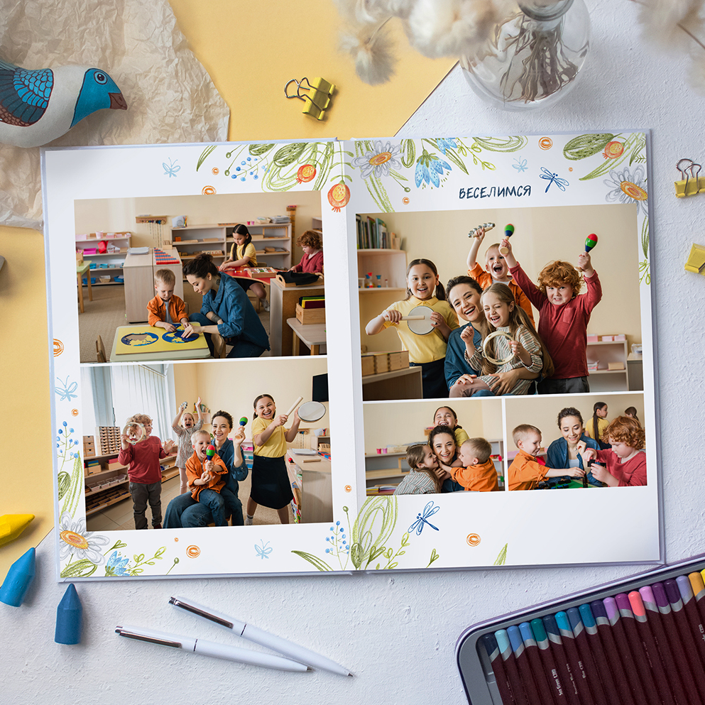 Фотоальбомы для детских садов. Семейный фотограф в Краснодаре