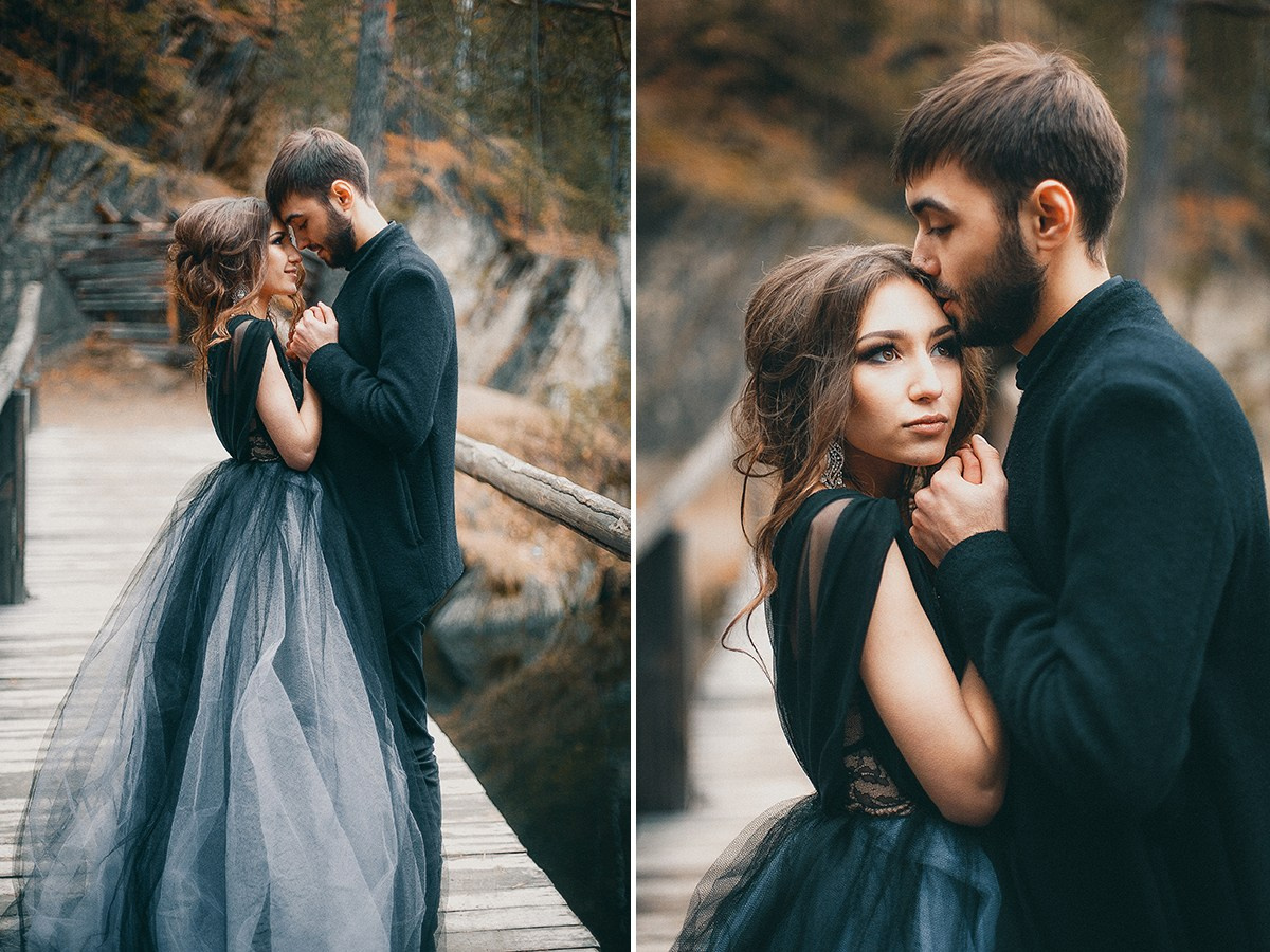 Мистическая свадьба в лесу