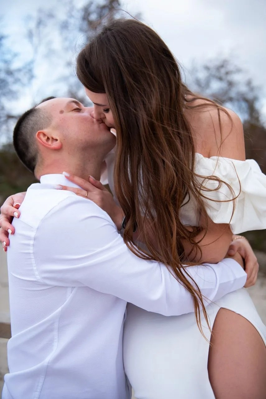 Лавстори на берегу моря. Фотограф Зеленоградск