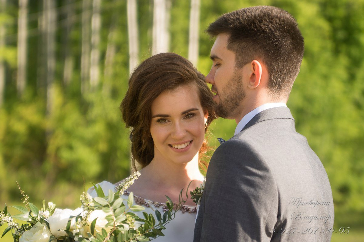 Летняя свадьба. Семейный фотограф Владимир Просвиркин. г. Самара