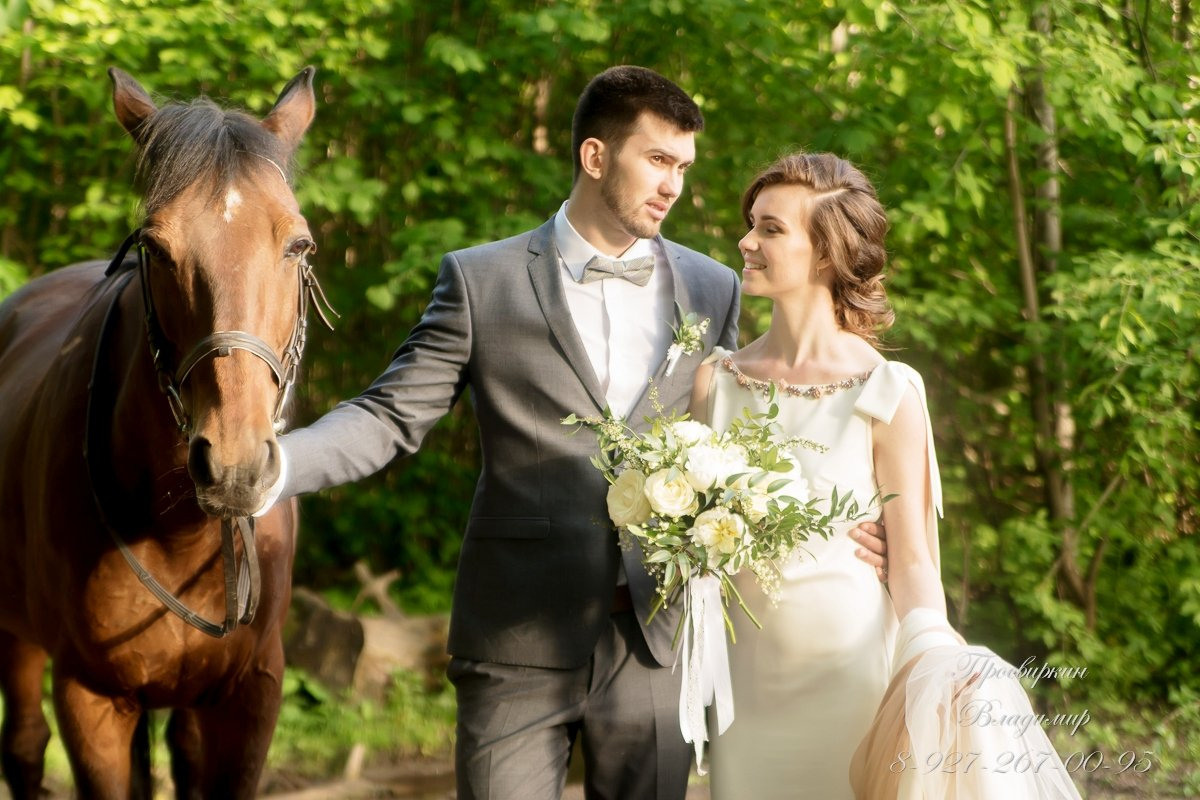 Летняя свадьба. Семейный фотограф Владимир Просвиркин. г. Самара