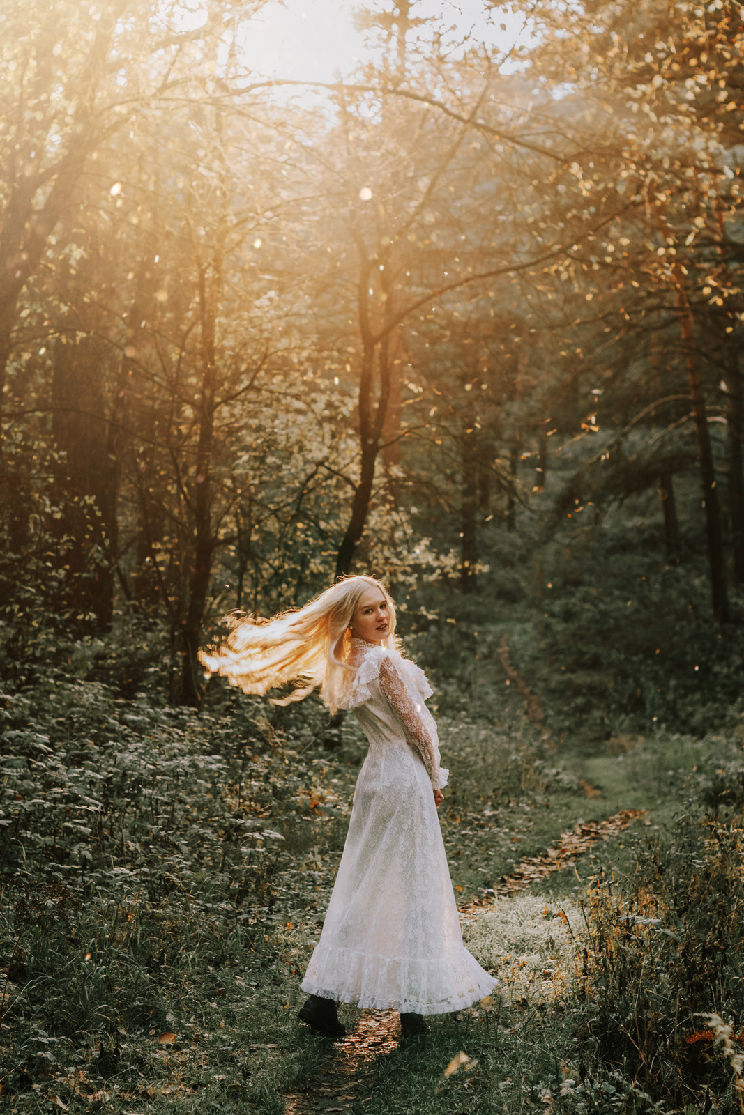 Фотосессия в сосновом бору в г. Кемерово