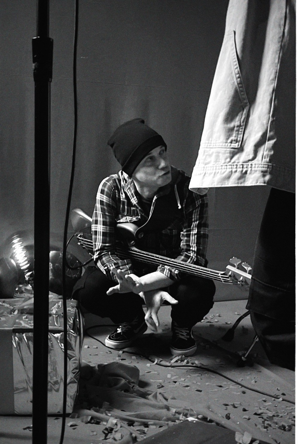 CHAYKA BAND — NEW YEAR CLIP BACKSTAGE. Фотография для артистов