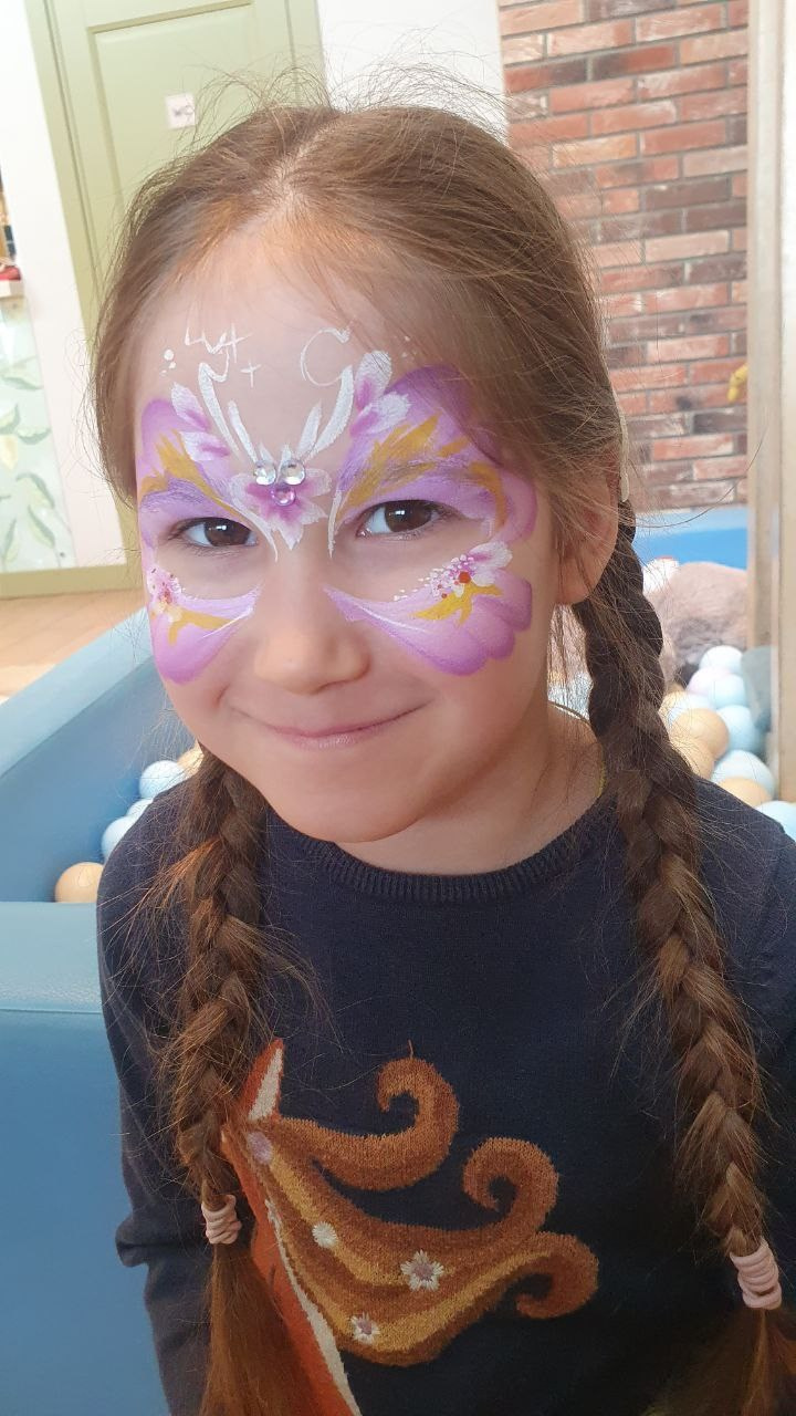 Аквагрим. Детская выездная фотостудия