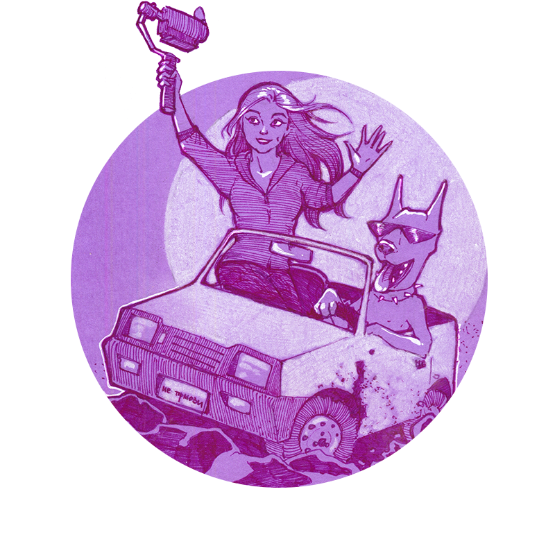 Света фотографирует