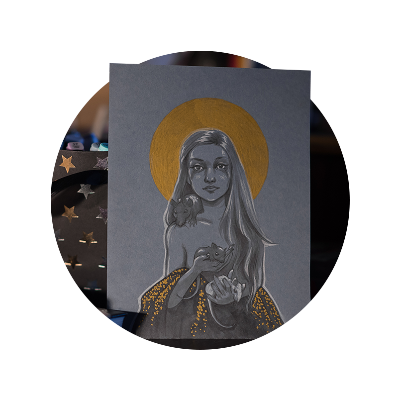 Света фотографирует