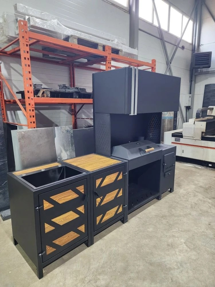 «Вектор» мангальная зона. Купить / заказать мангал для дома в Краснодаре от производителя «Дарбин»