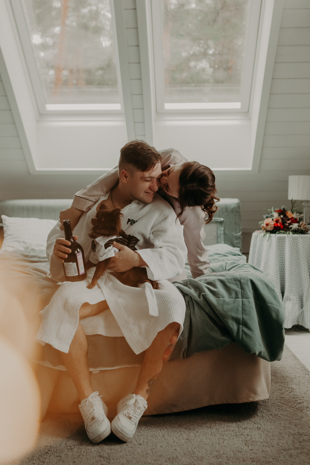 Зимняя свадьба в Пайн Ривере. Свадебное фото и видео Москва Кристина Музыка