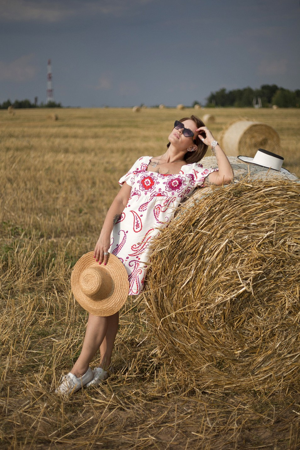 В поле. Фотограф Мария Кольцова