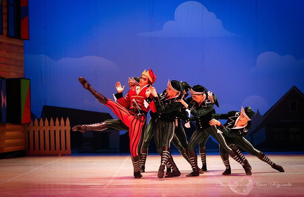 Премьера балета «Шут» — Прима балерина Кремлёвского балета Е.Первушина, Премьер Большого Театра Игорь Цвирко