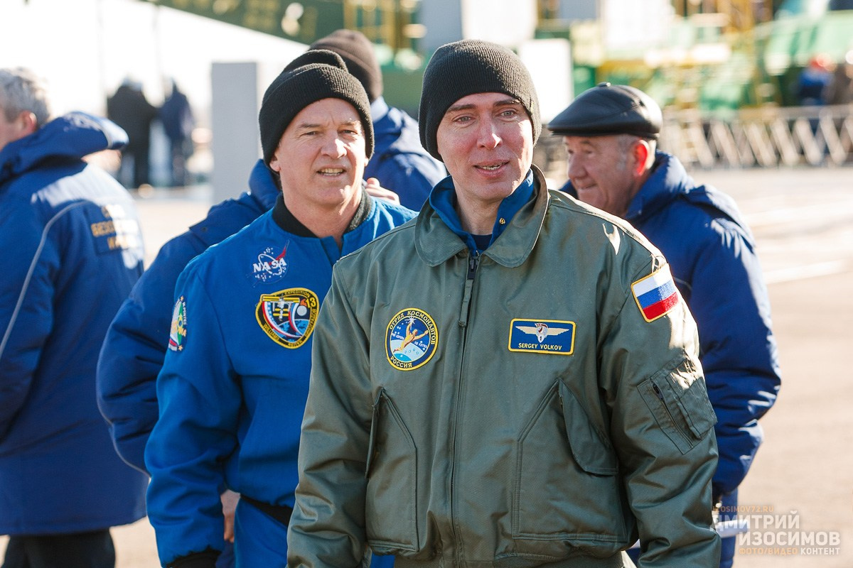 Байконур. Запуск «Союз ТМА-16М» на МКС