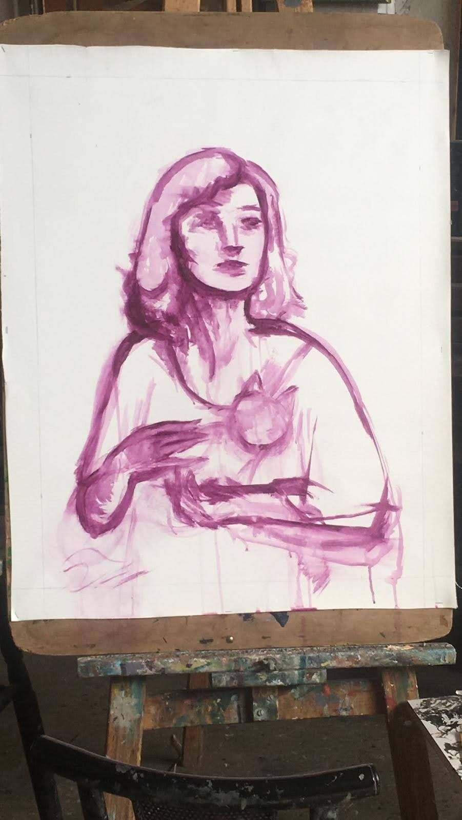 «Императрица и ее окружение». Художница Маргарита Гусак