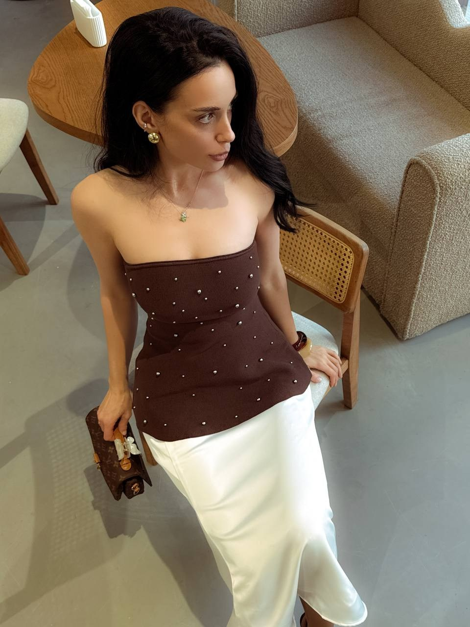 Елизавета К Размер S-М, Рост 169, Парраметры 89/71/100. LUNAPRO Дом стильных, сборных и индивидуальных съемок для брендов