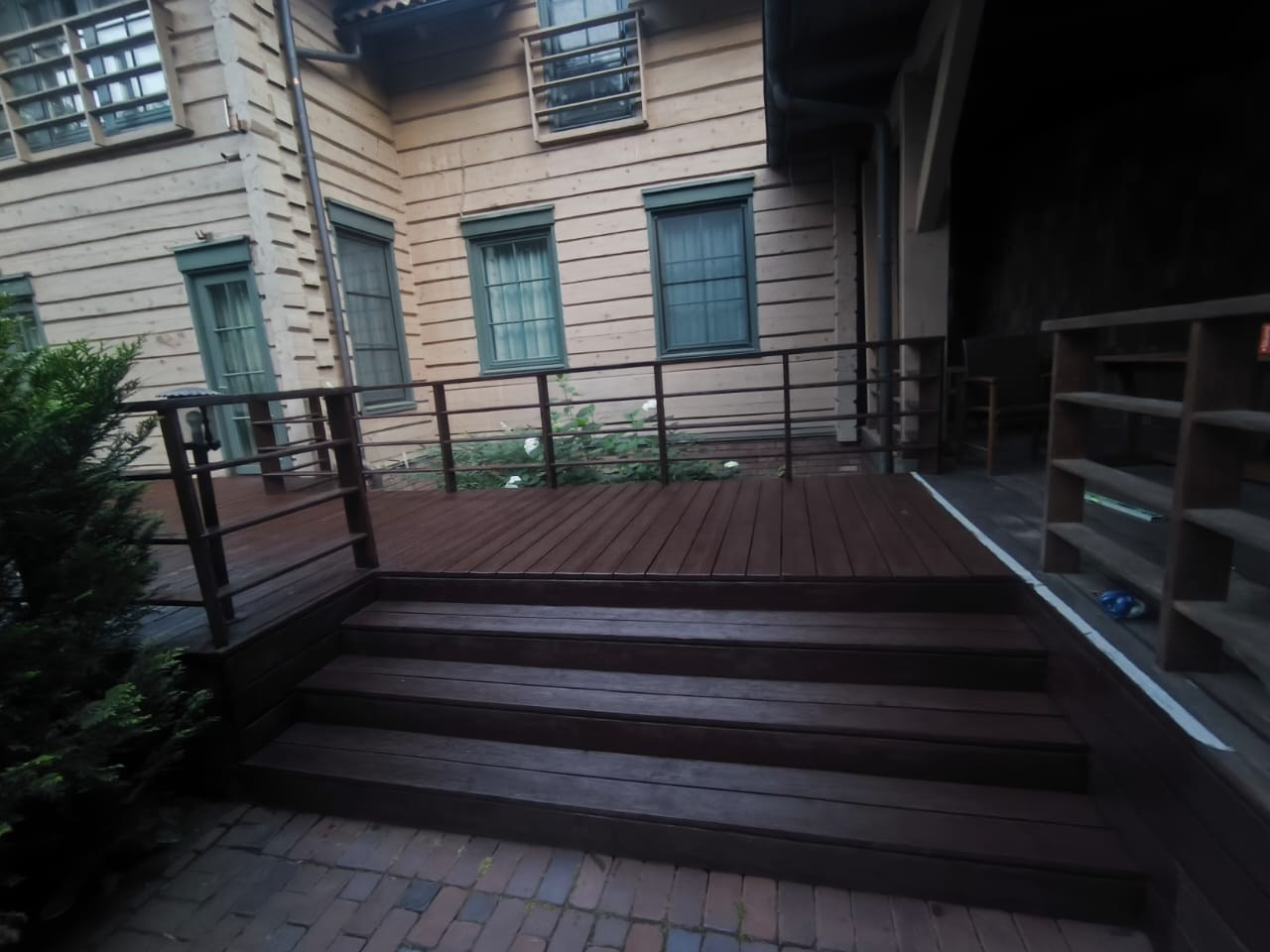 Объект МД-013 КП Графские пруды (полный ремонт террасы). Строительная компания «Милый дом» МД. Москва и Московская область