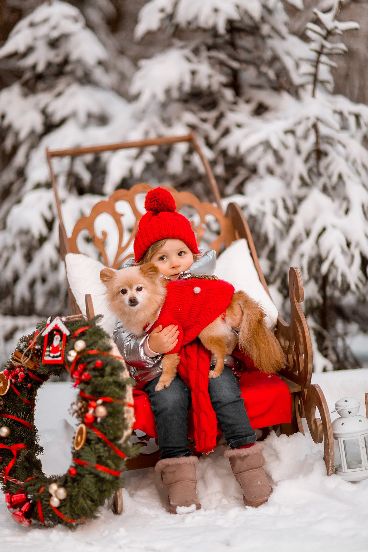 Зимние фотосессии. Katerina Schastlivaya