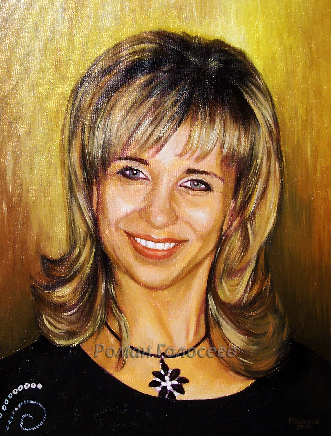 "Маша", 35х45, холст, масло, 2012