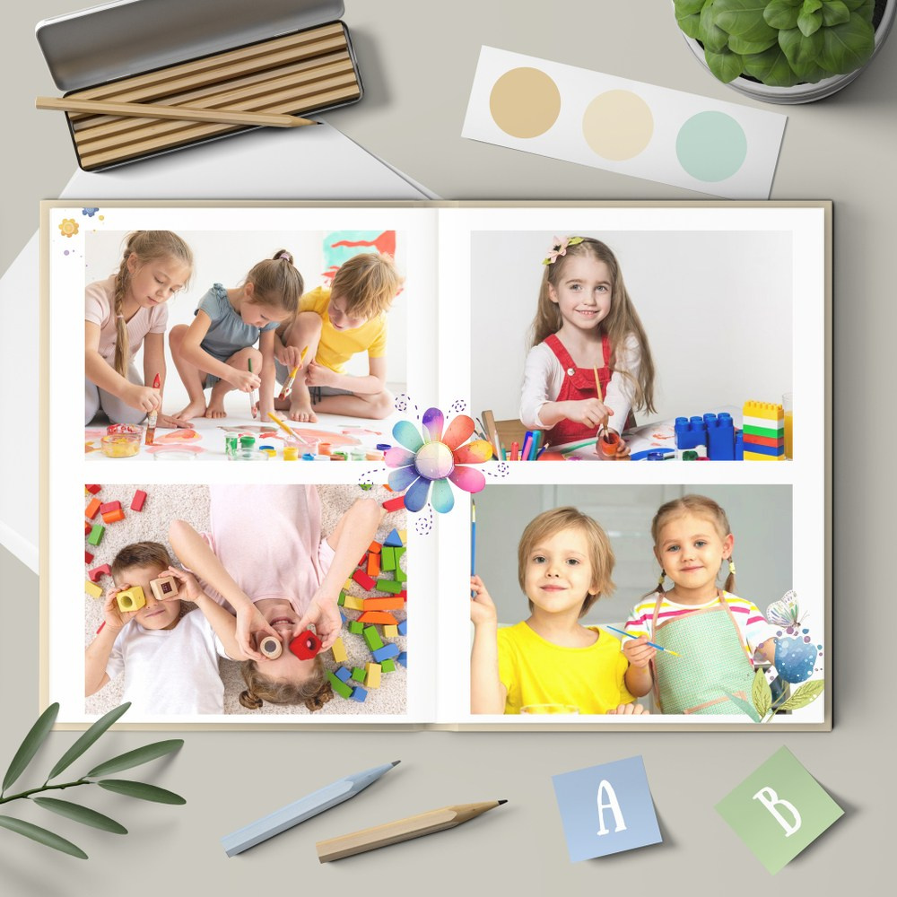 Альбом «Цветик-семицветик». Выпускные альбомы и виньетки в г. Усть-Каменогорск и ВКО