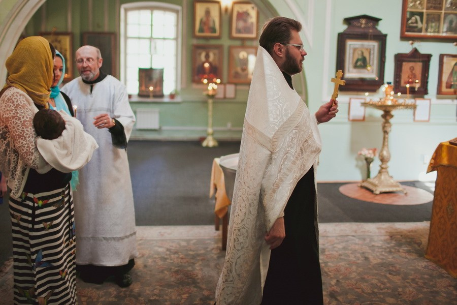 Крещение Знаменская церковь, г. Пушкин. Фотограф на крещение в Санкт Петербурге