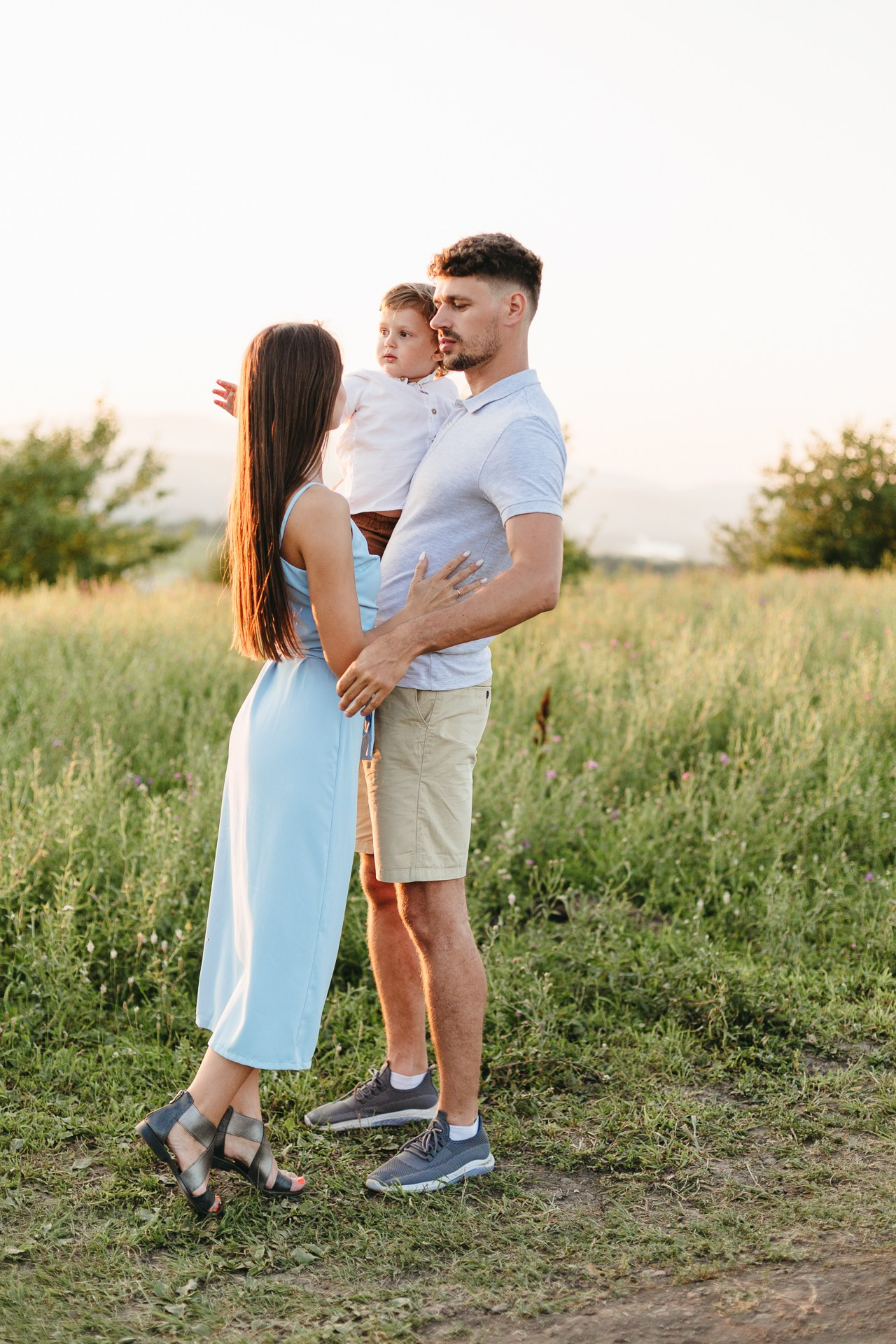 Семья. Горы. Фотограф Любовь Щербинина