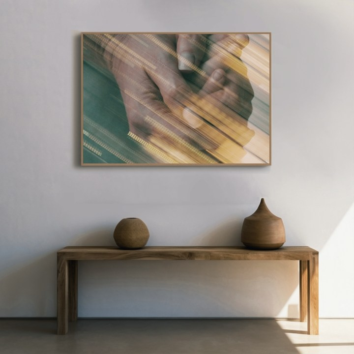 WARMTH OF THE PALM. International visual artist Elen Reflecta