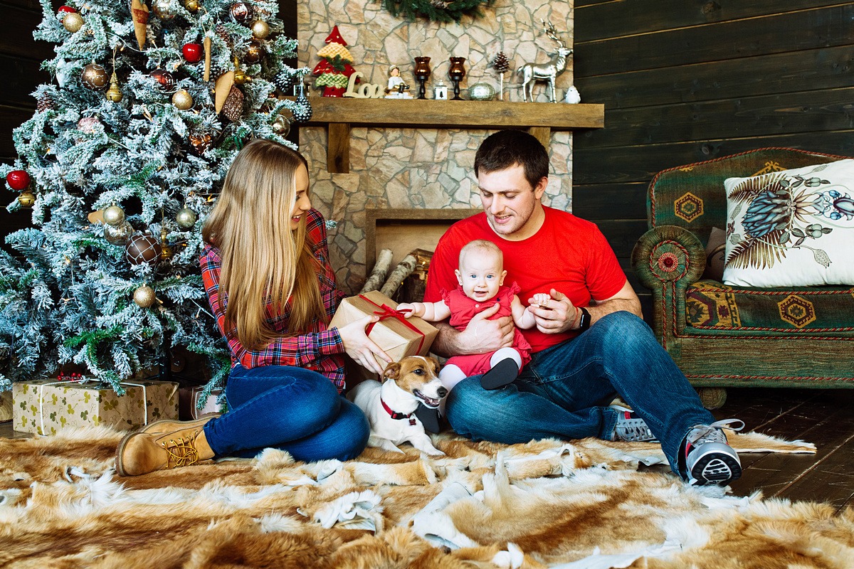 Новогодние съёмки. Свадебный и семейный фотограф Екатерина Иванова