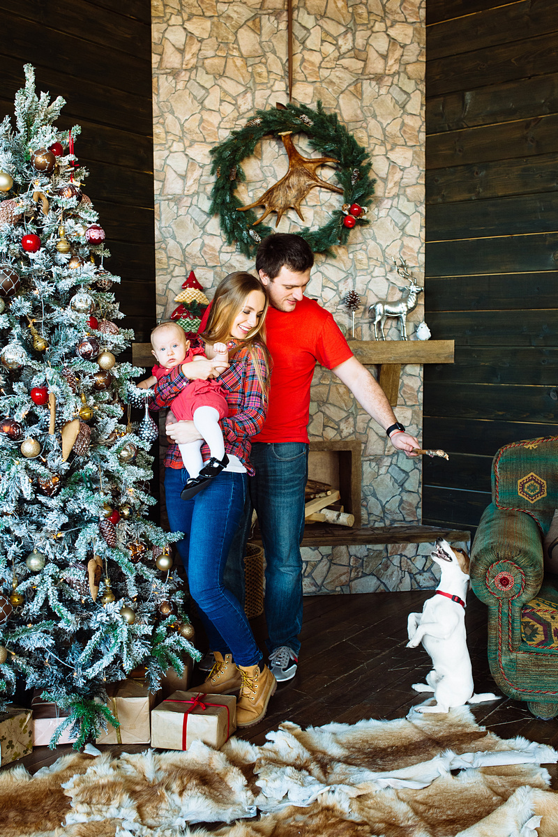 Новогодние съёмки. Свадебный и семейный фотограф Екатерина Иванова