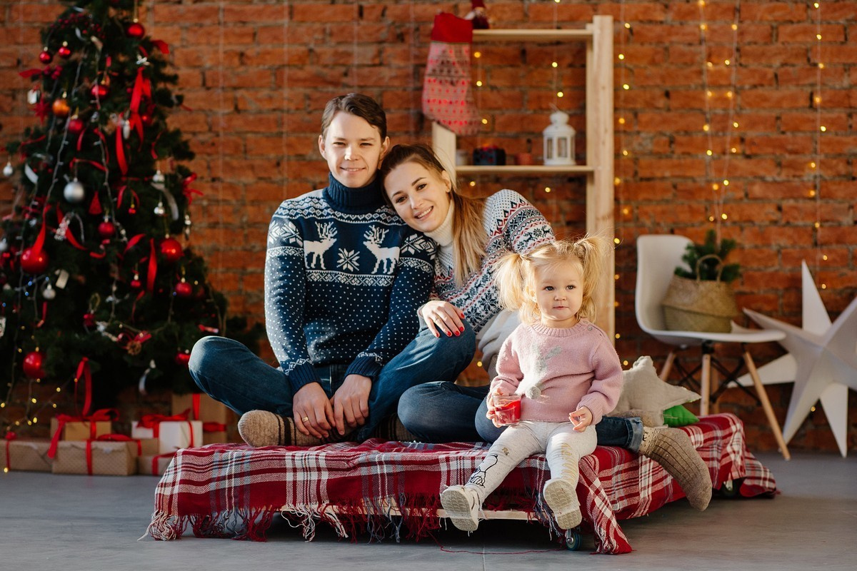 Новогодние съёмки. Свадебный и семейный фотограф Екатерина Иванова