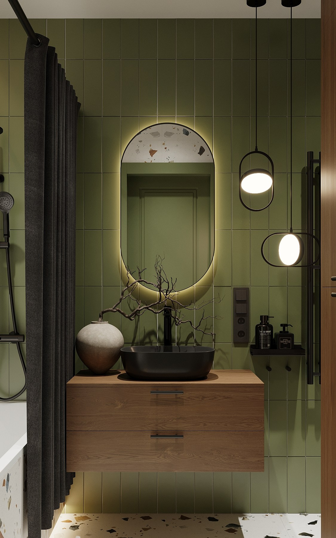 ЖК НОВАЯ БОРОВАЯ S32 м. кв. Дизайн интерьера TATA VOLK