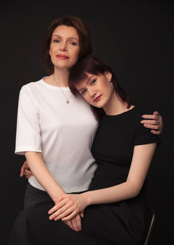 Фотосессия для Елены и Маши. Мама и дочка. Елена Комова Фотограф Новосибирск
