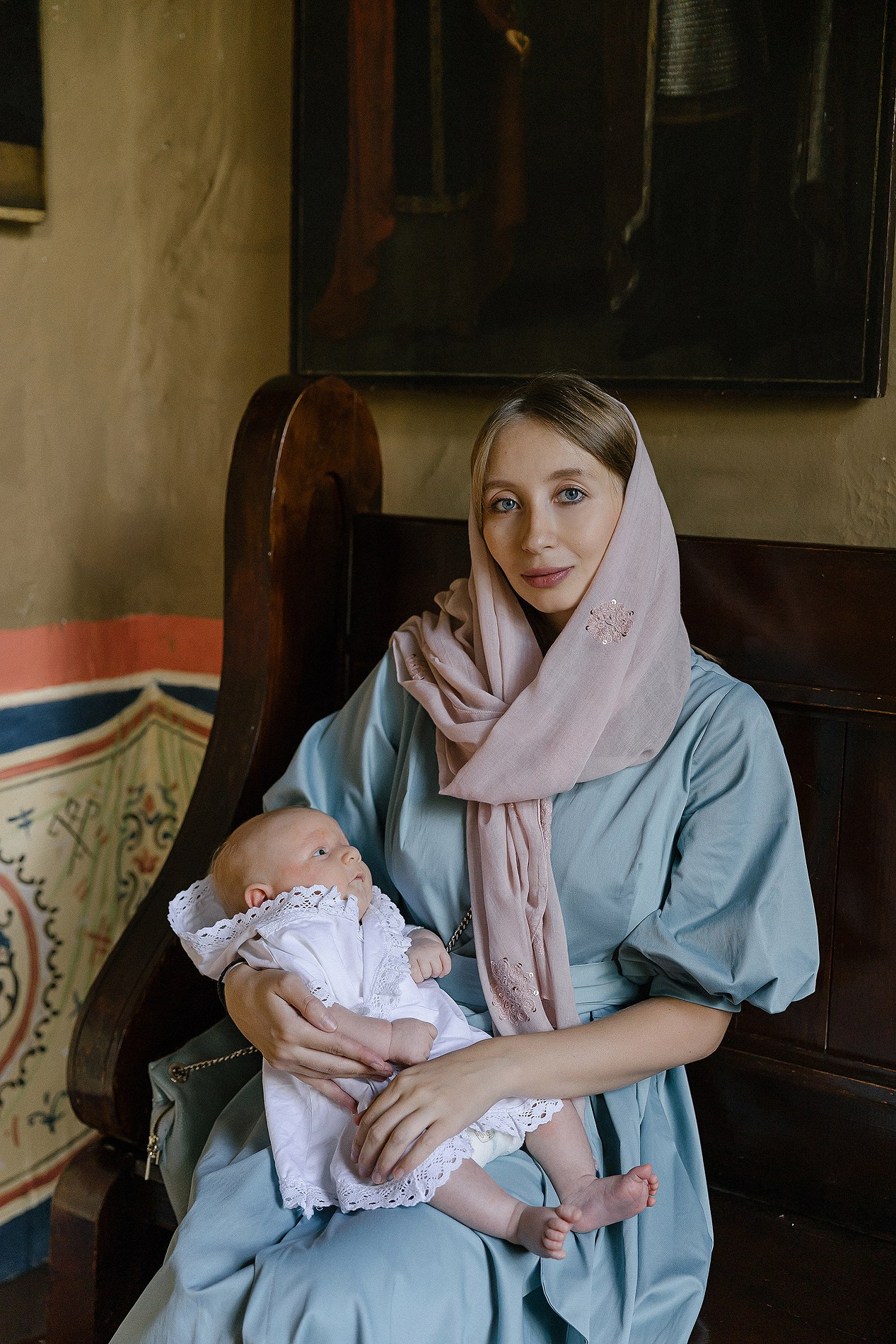 Крестины Ивана. Фотограф Олеся Жомер