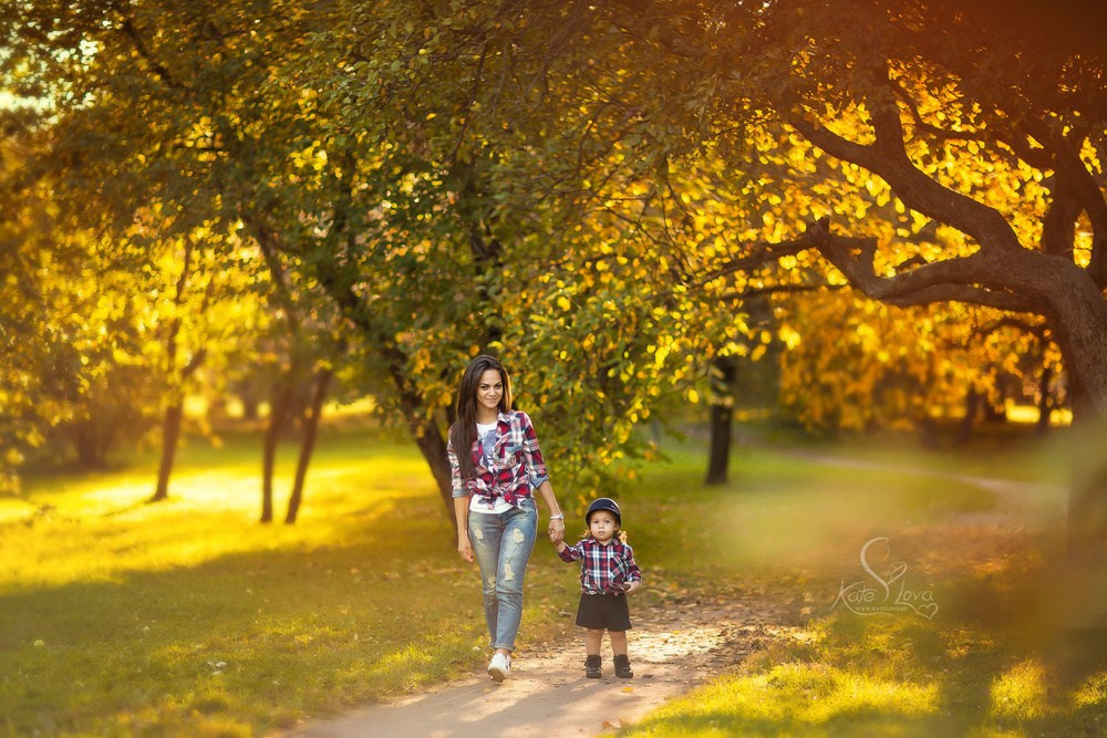 Осенние истории. Детский и семейный фотограф в Москве Катерина Орлова