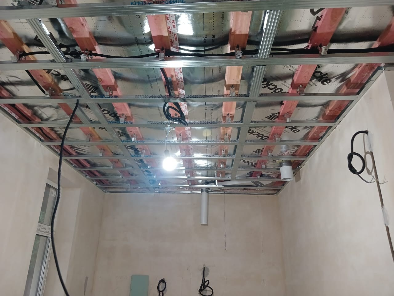 Потолок под гипсокартон 