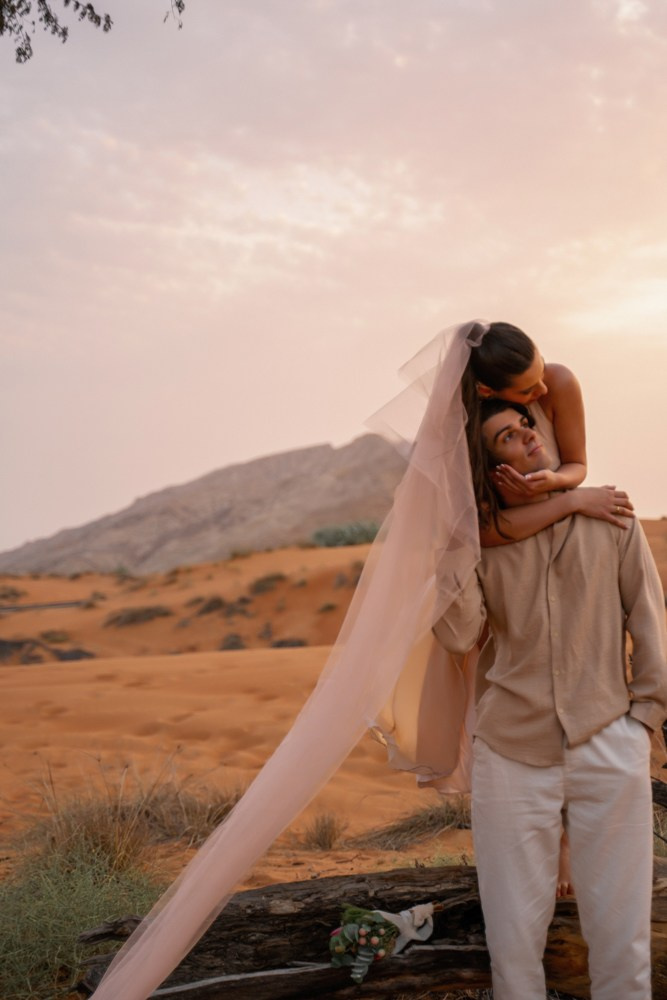 Аня и Саша • небанальная свадьба в пустыне. Фотограф и видеограф в Москве и Абу Даби Мария Кулагина