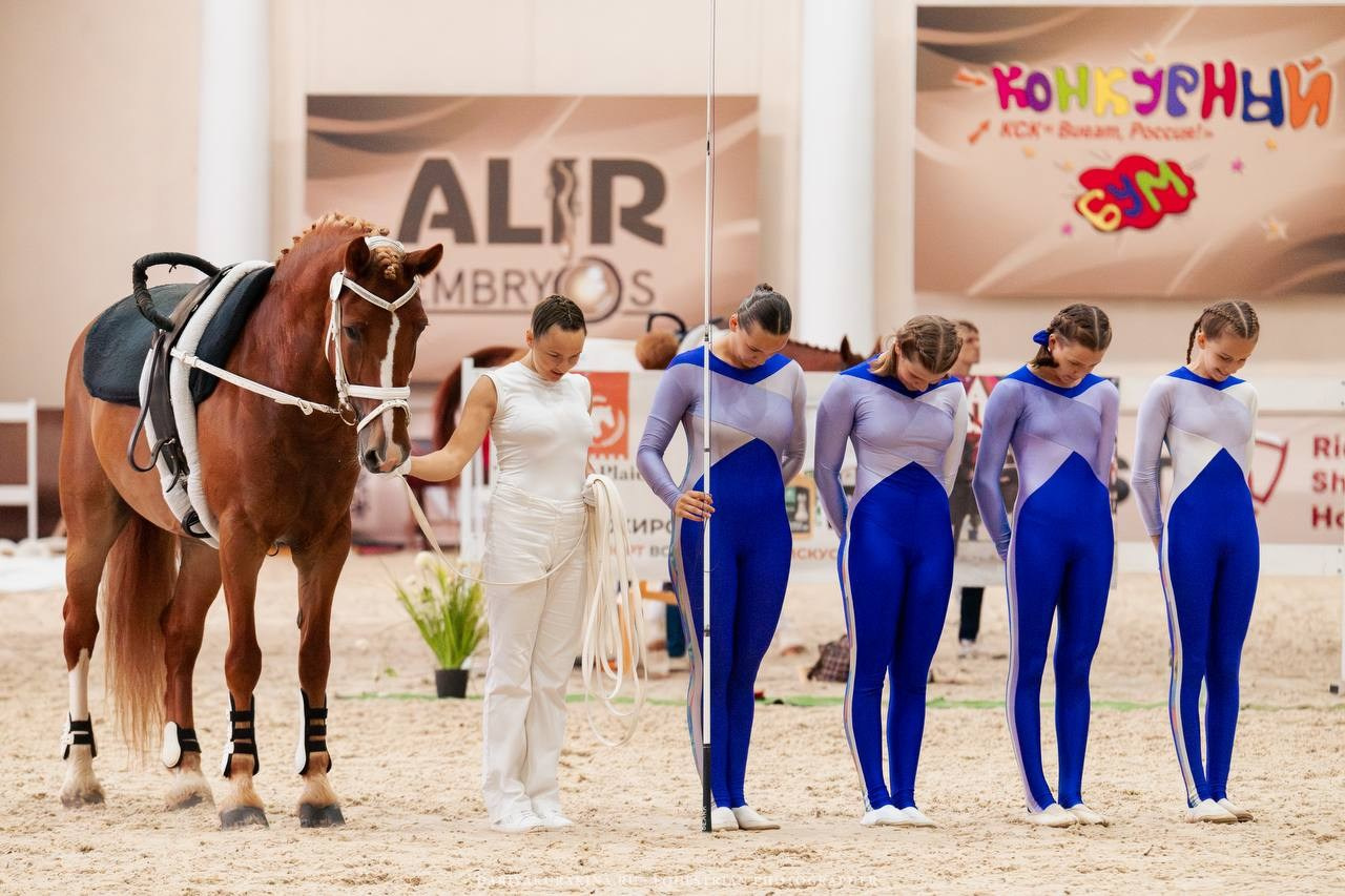 ВОЛЬТИЖИРОВКА — ЧЕМПИОНАТ СНГ. Куракина Дарья • Конный фотограф