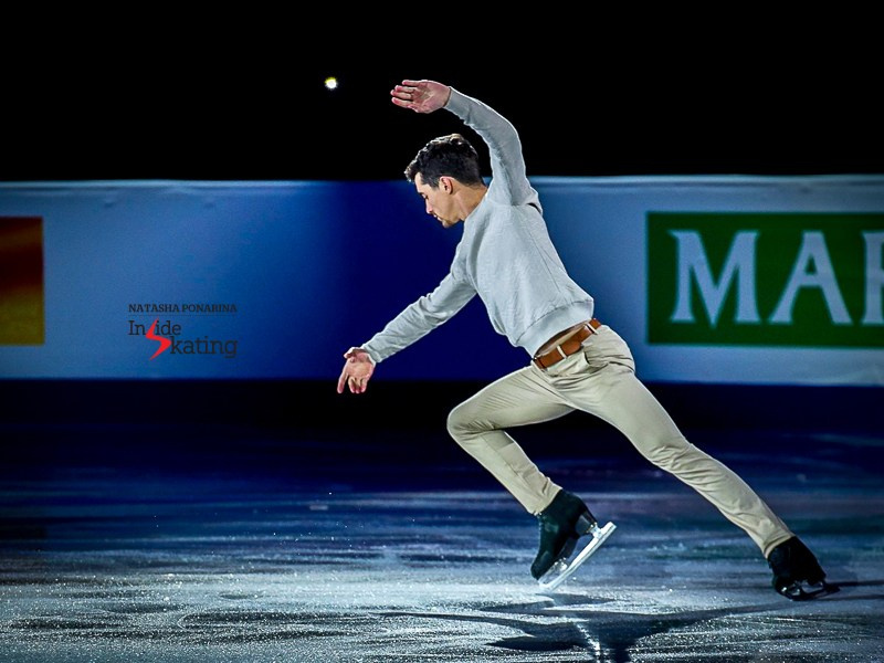 Javier Fernandez ECH 2019 Gala. Russian figure skating photographer from Saint-Petersburg