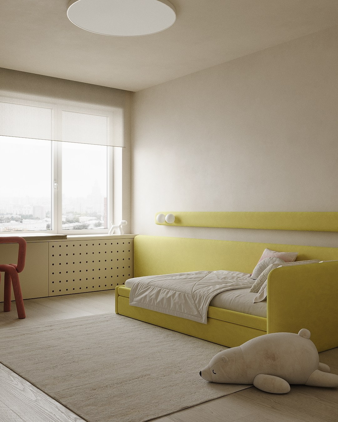 Детская 17 м². 3d визуализатор Валерия Романова