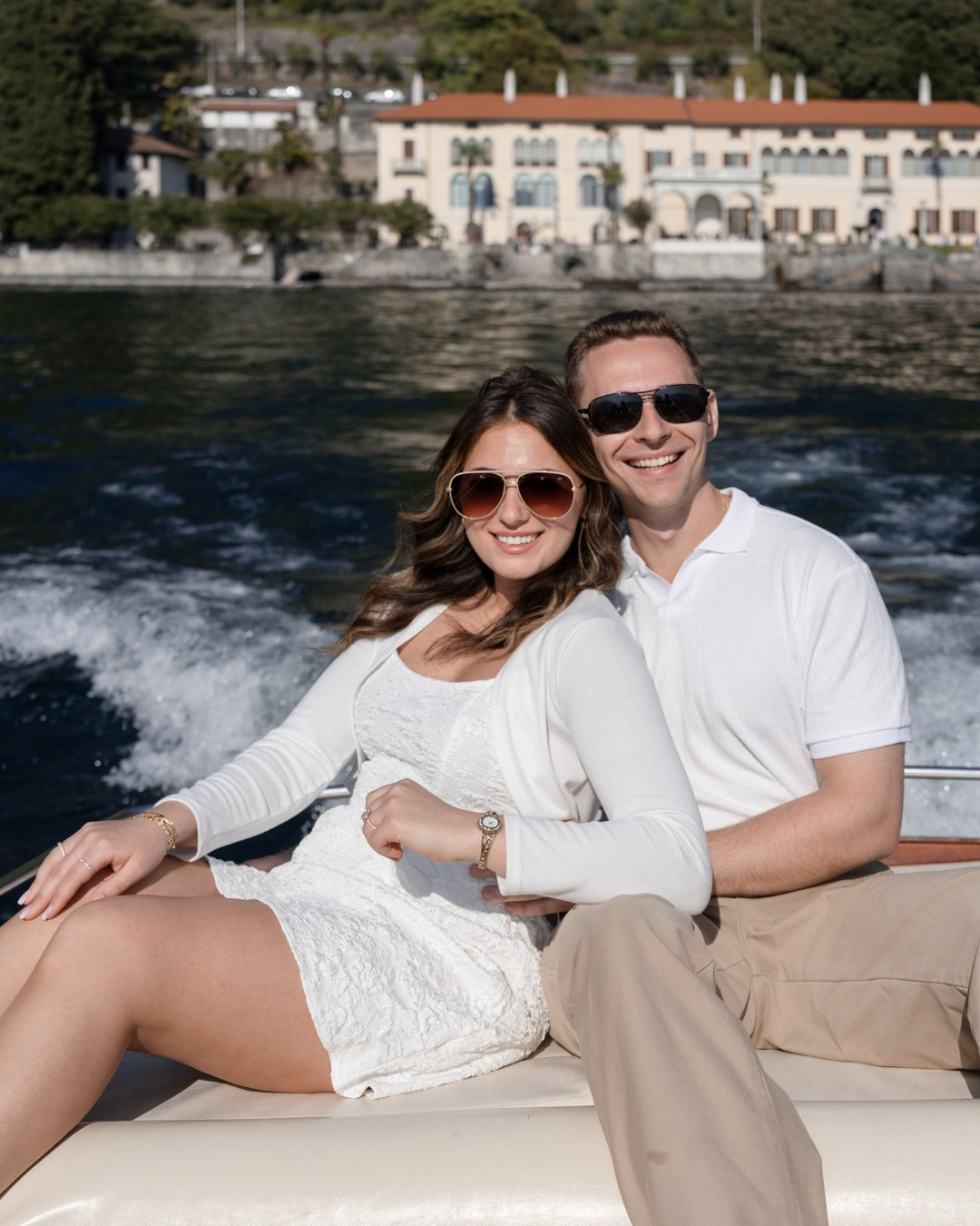 Brandon & Fiancé. Maria Anistratova | Destination Photographer, Videographer & Drone Pilot — Lake Como