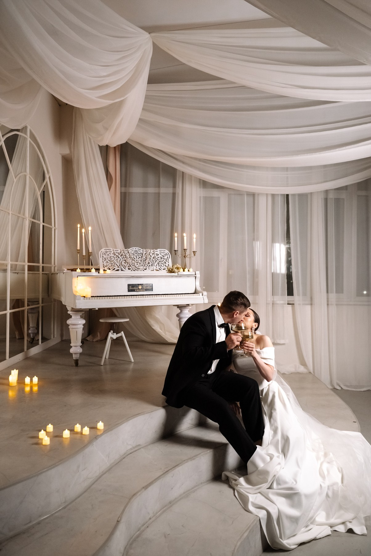 Со свечами. Свадебный и сеейный фотограф в Санкт-Петербурге Елена Худякова