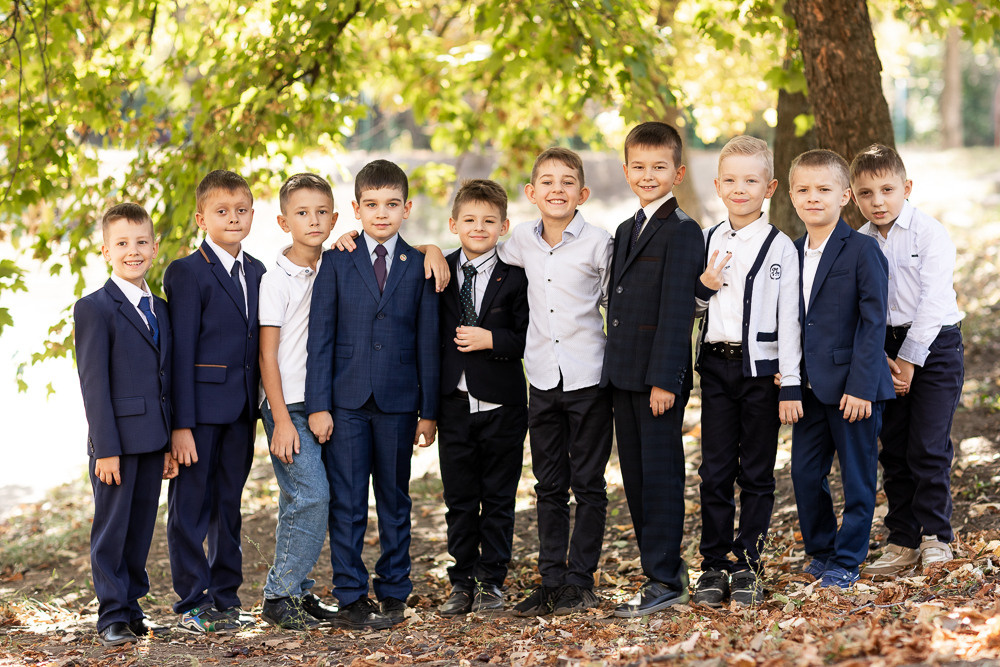 Второклашки. Семейный фотограф в Донецке Елена Горбатенко