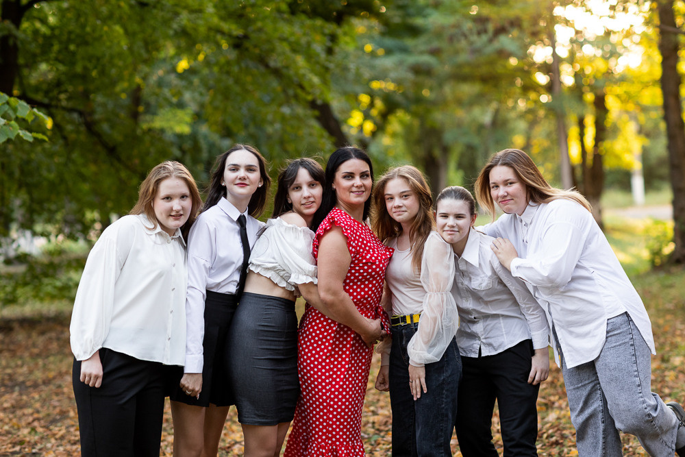 9-й класс. Семейный фотограф в Донецке Елена Горбатенко